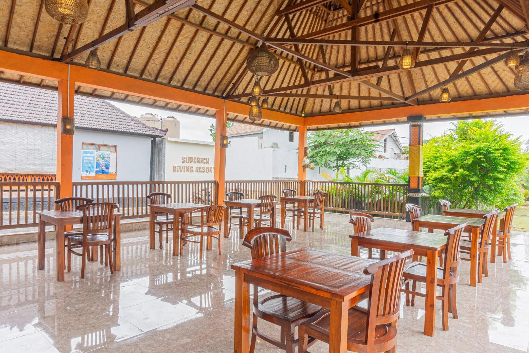 里赫塔别墅海滩及餐厅酒店 Ped 外观 照片